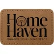 3" x 2" Creekside Leatherette Rectangle Patch with Adhesive | https://www.bestnamebadges.com