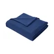 Cozy Fleece Blanket With Custom Embroidery Logo | https://www.bestnamebadges.com