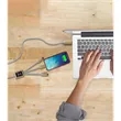 SCX Innovative Design™ 5-in-1 Bamboo Charging Cable 2A | https://www.bestnamebadges.com