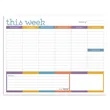 Triumph® Calendars Small Weekly Desk Pad - Colors | https://www.bestnamebadges.com
