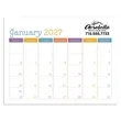 Triumph® Calendars Small Monthly Desk Pad - Colors | https://www.bestnamebadges.com