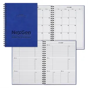 WireO Chia Grande XL White Academic Planner | https://www.bestnamebadges.com