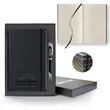 Black Laser Medio Lined Ivory Page Journal Gift Set | https://www.bestnamebadges.com