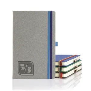 Bi Band Medio Lined Ivory Page Journal | https://www.bestnamebadges.com