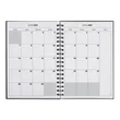 WireO Tucson Grande White Academic Planner | https://www.bestnamebadges.com