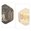2" Custom Shape Zinc Alloy Fridge Magnet Two Side Die Cast | https://www.bestnamebadges.com