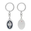 Soft Enamel 3D Zinc Alloy Keychain 2 Side Die Cast Custom | https://www.bestnamebadges.com