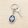 Soft Enamel 3D Zinc Alloy Keychain 2 Side Die Cast Custom | https://www.bestnamebadges.com
