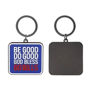 Die Cast Zinc Alloy Keychain W/Baking Paint