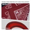 Full Color Cotton Square Bandanna | https://www.bestnamebadges.com