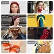 Full Color Cotton Square Bandanna | https://www.bestnamebadges.com