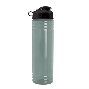 Garyline® Slim Fit RPET Bottle with Flip Lid - 24 oz. | https://www.bestnamebadges.com
