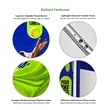20' Square Tension Wall Archway | https://www.bestnamebadges.com