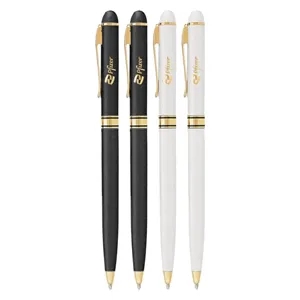 Union Printed - Solid Brass Twist Metal Pen 