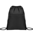 Waterproof Drawstring Gym Bag With Front Pocket | https://www.bestnamebadges.com