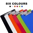 Letter Size Plastic Clipboard | https://www.bestnamebadges.com