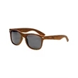 Retro Woodgrain Sunglasses | https://www.bestnamebadges.com