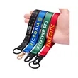 1'' Custom Printed Nylon Wrist Lanyards | https://www.bestnamebadges.com