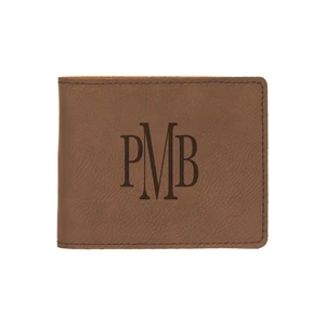 Leatherette Bifold Wallets