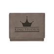 Leatherette Trifold Wallets | https://www.bestnamebadges.com