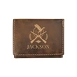 Leatherette Trifold Wallets | https://www.bestnamebadges.com