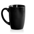 16 oz. Large Mocha Glossy Ceramic Custom Mugs | https://www.bestnamebadges.com