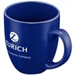 16oz. Curved Ceramic Coffee Mug with D-Handle | https://www.bestnamebadges.com