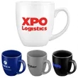 16oz. Curved Ceramic Coffee Mug with D-Handle | https://www.bestnamebadges.com