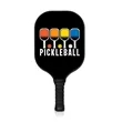 Custom Fiberglass Pickleball Paddle | https://www.bestnamebadges.com