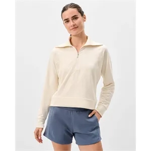 Johnnie-O Women's Eliza Performance Quarter-Zip Pullover