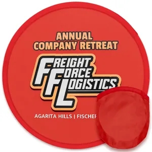 Collapsible Nylon Folding Flyer | https://www.bestnamebadges.com