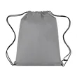 Nonwoven Custom Drawstring Backpack (Ocean) | https://www.bestnamebadges.com