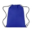Nonwoven Custom Drawstring Backpack (Ocean) | https://www.bestnamebadges.com