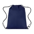 Nonwoven Custom Drawstring Backpack (Ocean) | https://www.bestnamebadges.com