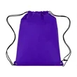 Nonwoven Custom Drawstring Backpack (Ocean) | https://www.bestnamebadges.com