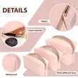 Portable PU Leather Makeup Bag | https://www.bestnamebadges.com