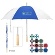 60" Arc Golf Umbrella | https://www.bestnamebadges.com