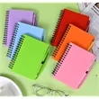 Spiral Bound Vinyl Cover Notebook | https://www.bestnamebadges.com