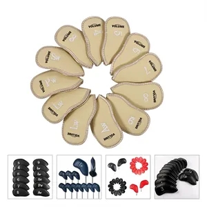 Golf Iron Head Covers Set Headcover 12pcs