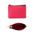 Small Canvas Zipper Bag Coin Pouch 5"x3.3" | https://www.bestnamebadges.com