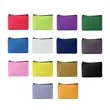 Small Canvas Zipper Bag Coin Pouch 5"x3.3" | https://www.bestnamebadges.com