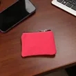 Small Canvas Zipper Bag Coin Pouch 5"x3.3" | https://www.bestnamebadges.com