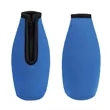 11Oz Neoprene Insulated Beer Bottle Sleeve W/ Zipper | https://www.bestnamebadges.com