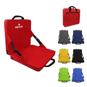 Portable Folding Stadium Seat With Back Support&Pocket