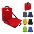 Portable Folding Stadium Seat With Back Support&Pocket | https://www.bestnamebadges.com