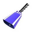 Cheering Long Handle Cow Bell | https://www.bestnamebadges.com