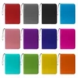 Portable 4 Pocket Card Binder Album W/ Zipper Closure | https://www.bestnamebadges.com