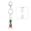 Squeeze Tube Lip Moisturizer with Key Ring | https://www.bestnamebadges.com