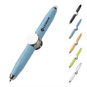 LED Fingertip Gyro Ballpoint Pens