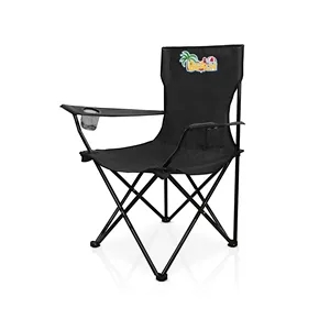 Foldable Outdoor Chair With Cup Holder